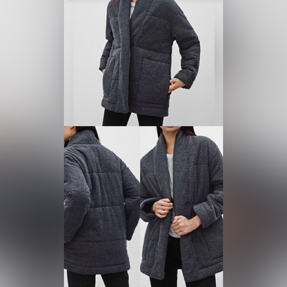 Wilfred Gray Waleska duvet Jacket Oversized Quilted